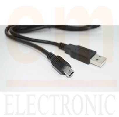 USB (Type A Male/ Mini B Male)