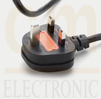UK Cord With Fuse (Type G) Wire Harness