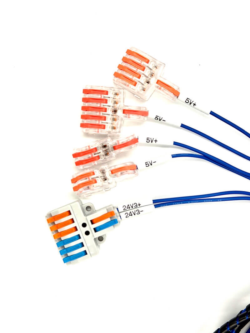 Tool-Free Lever Terminal Harness Tool-Free Lever Terminal Harness